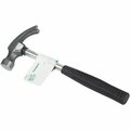 Smart Savers 8 Oz. Smooth-Face Curved Claw Hammer with Steel Handle AE006